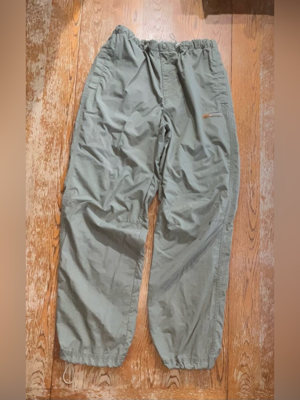 Vintage Y2K Reebok Nylon track pants size medium Mens